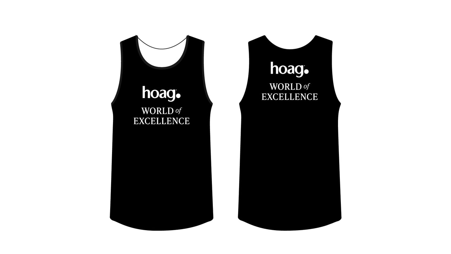 HOAG MEN RUN SINGLET